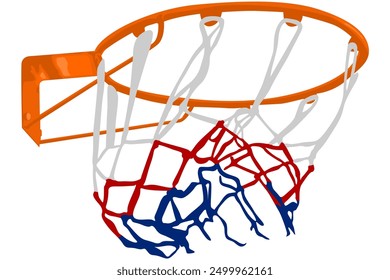 A Basketball Hoop object vector