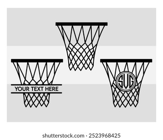 Basketball Hoop, Basketball Hoop Silhouette, Basketball Hoop With Ball Silhouette, Basketball Hoop Vector, eps,