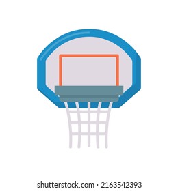 Basketball Hoop Vector Flat Icon Web Stock Vector (Royalty Free ...