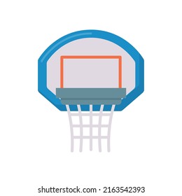 Basketball Hoop vector flat icon for web isolated on white background EPS 10 file