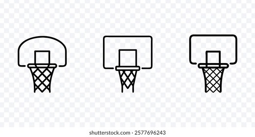 Basketball hoop vector icon. Basketball hoop icon. Basketball icon, Basketball Hoop Icon