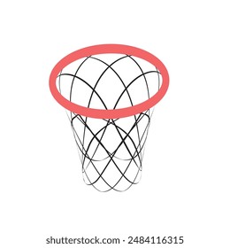 basketball hoop vector icon , sport equipment