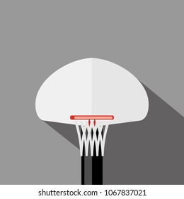 Basketball hoops vector illustration