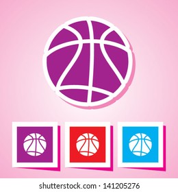 Basketball icon.