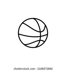 Basketball icon. Basketball ball sign and symbol