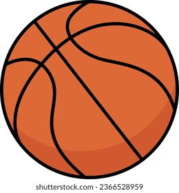 basketball icon, Basketball ball vector