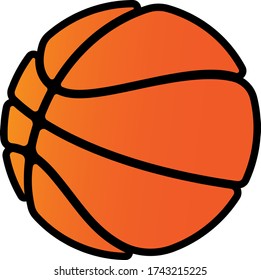 The basketball icon - basket ball 