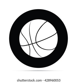 Basketball Icon Circle Icon