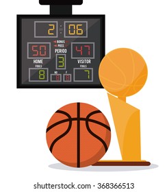 Basketball icon design 