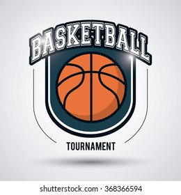 Basketball icon design 