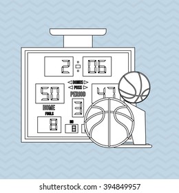 Basketball icon design
