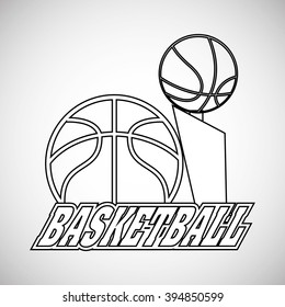 Basketball icon design