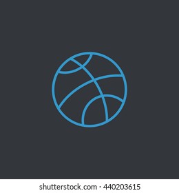Basketball icon design