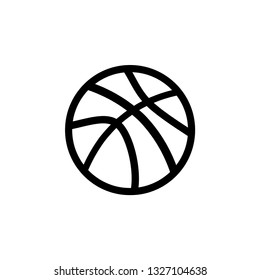 Basketball icon design template vector isolated illustration