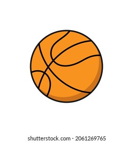 Basketball icon design template vector isolated illustration
