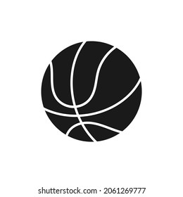 Basketball icon design template vector isolated illustration