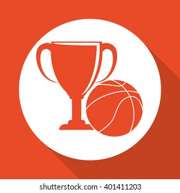Basketball icon design , vector illustration