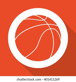 Basketball icon design , vector illustration