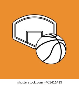Basketball icon design , vector illustration