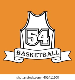 Basketball icon design , vector illustration