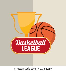 Basketball icon design, vector illustration