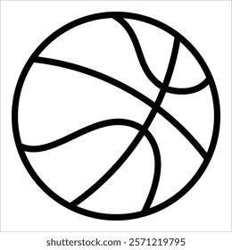 Basketball Icon Element For Design