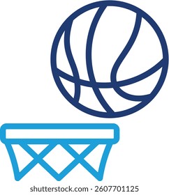 Basketball Icon Element For Design