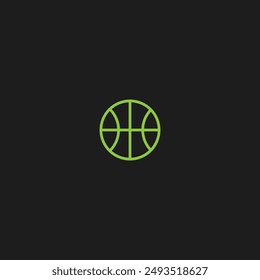 Basketball icon flat vector design