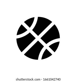 Basketballsymbol für Grafikdesign-Projekte
