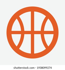 Basketball Icon for Graphic Design Projects