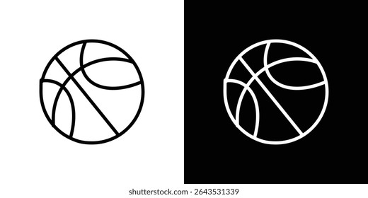 Basketball icon. Graphic Design vector icon. Ui Ux Icons