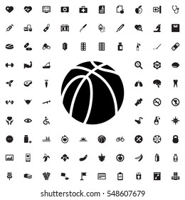 basketball icon illustration isolated vector sign symbol