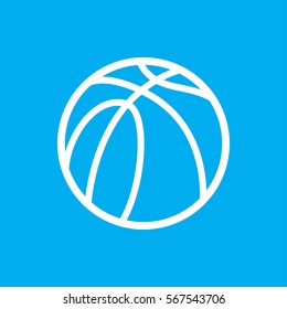 basketball icon illustration isolated vector sign symbol