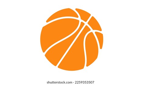 Basketball icon ,illustrations for use in online sporting events , Illustration Vector  EPS 10