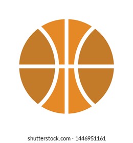 basketball icon. Logo element illustration. basketball design. colored collection. basketball concept. Can be used in web and mobile