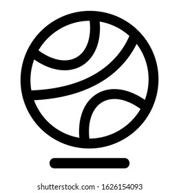 basketball icon or logo isolated sign symbol vector illustration - high quality black style vector icons
