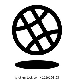 basketball icon or logo isolated sign symbol vector illustration - high quality black style vector icons
