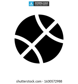 basketball icon or logo isolated sign symbol vector illustration - high quality black style vector icons
