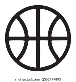 Basketball icon logo. type vector illustration. Eps 10