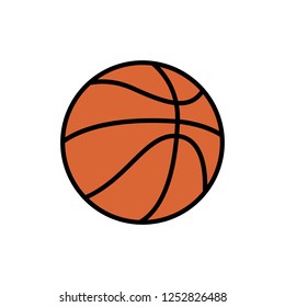 Basketballsymbol, Vektorgrafik