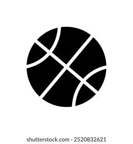 basketball icon, modern vector isolated on white background