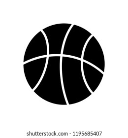 Basketball icon. Premium style icon design. UI. Illustration of basketball icon. Pictogram isolated on white. Ready to use in web design, apps, software, print