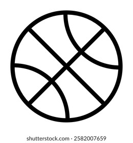 Basketball Icon for Shop E-Commerce