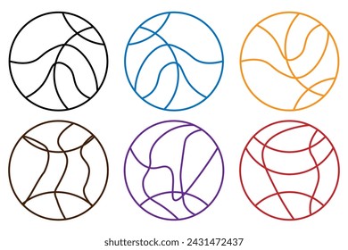 Basketball icon sports hobby and activities.