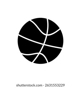 Basketball icon symbol for apps and websites. Basketball ball sign and symbol
