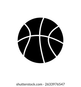 Basketball icon symbol for apps and websites. Basketball ball sign and symbol