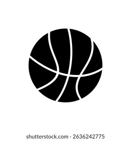 Basketball icon symbol for apps and websites. Basketball ball sign and symbol