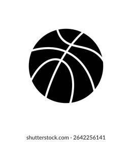Basketball icon symbol for apps and websites. Basketball ball sign and symbol