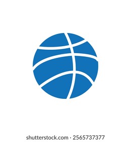 Basketball icon Thin line illustration set