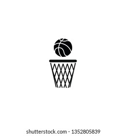basketball icon vector